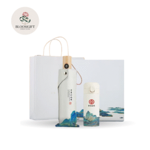 Set Bình Giữ Nhiệt và Ô Gấp Gọn Cao Cấp - SET18