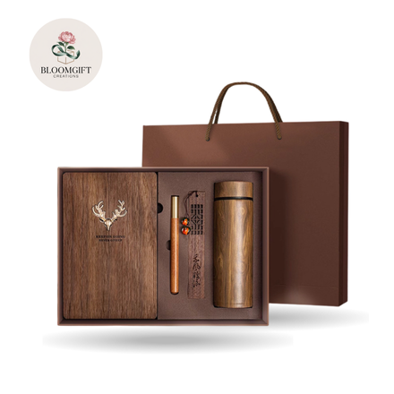 SET Quà Sổ, Bút ký, Bình Nước Cao Cấp – SET22