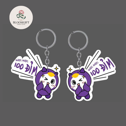 Móc Khóa Nhỏ Gọn, Xinh Xắn, Cá Tính Bất Ngờ - MK01