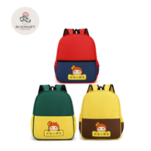 Balo Vải Dù Phối Màu Dễ Thương Cho Bé - BL06